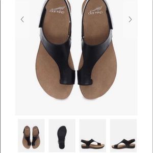 Dansko Sandal Reece black leather EU 38